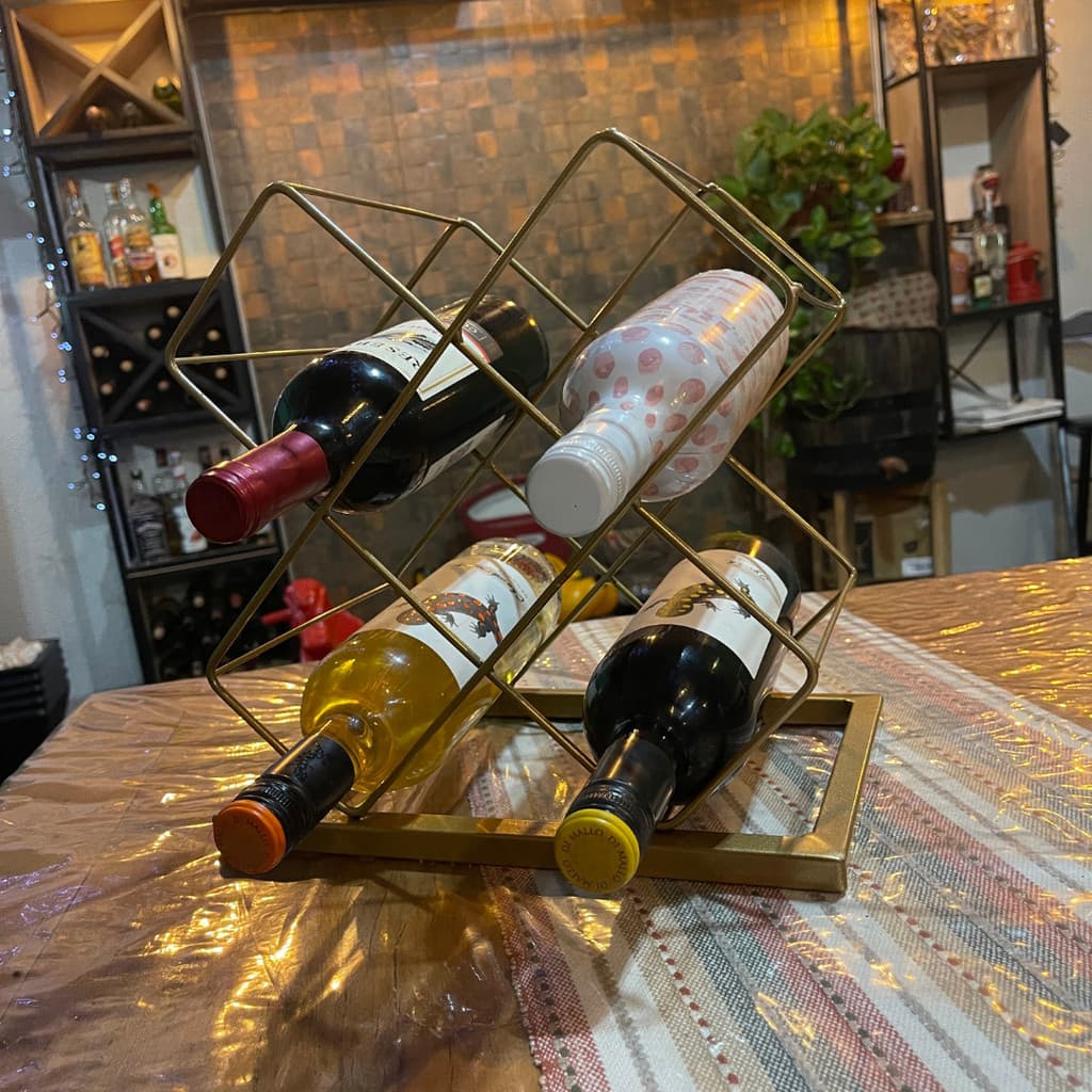 Adega Organizador de Vinho Decoração em Metal Sofisticada e Estilo para Sua Decoração ENVIO IMEDIATO !!!