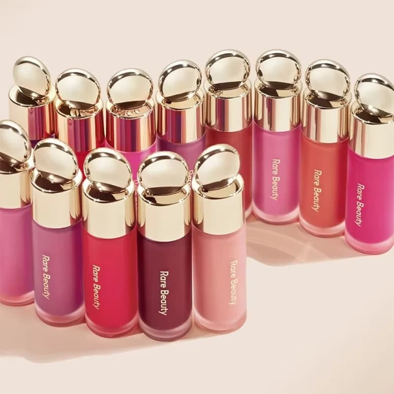 Blush Líquido De Beleza Rara , Macio , Sedoso E Deslizante , Suave , De Longa Duração , Rechonchudo , Perfeito , Nivelad