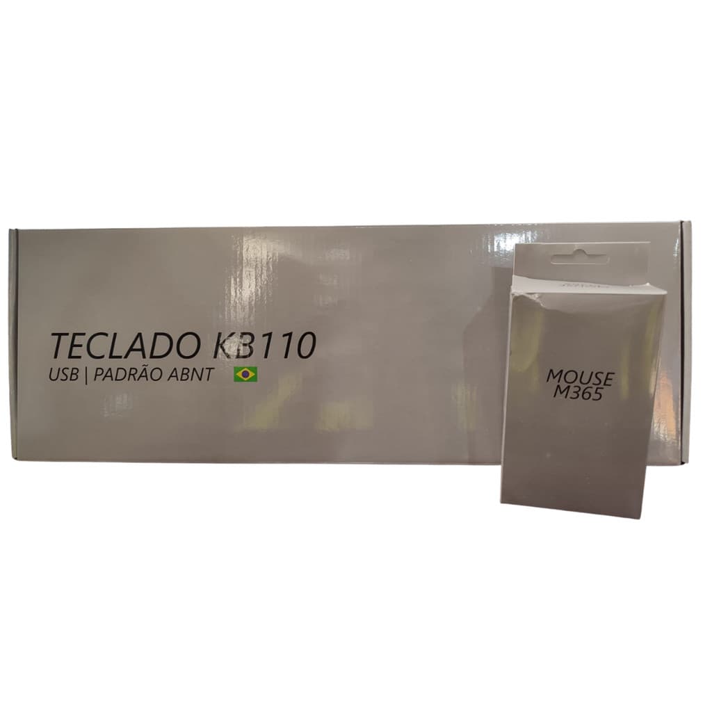 Kit Teclado E Mouse Com Fio Para Escritório Profissional Vx Pro