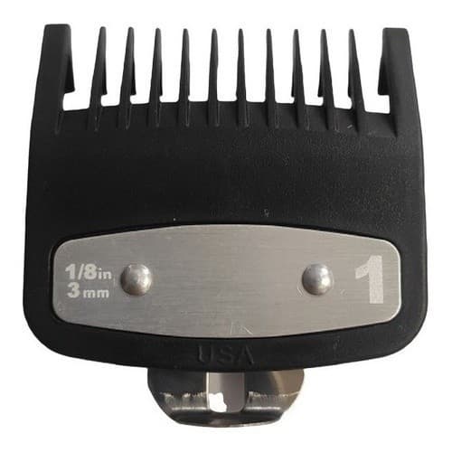 Pente 1 Com Trava De Metal Para Maquina De Cortar Cabelo
