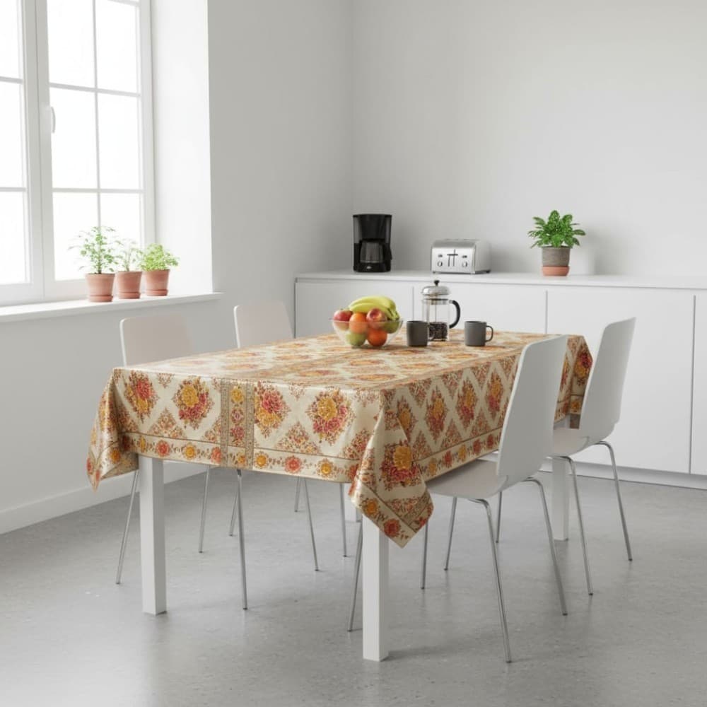 Toalha De Mesa Metalizada Buque Rolo 1,40x20m Vinil OPP