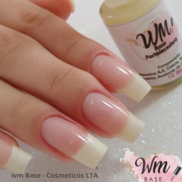 Kit 2 Base Wm Fortalecedora De Unhas Fracas e Quebradiças