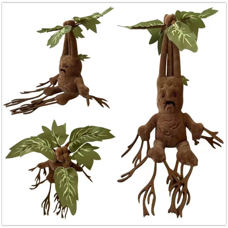 Adorável ​ Brinquedo De Pelúcia Mandrake Com Som , Boneca De Planta Mágica De Design , De Bebê Chorando Para Festa De Ha