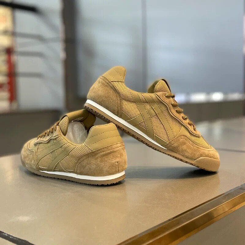 Sapatos masculinos verão malha respirável All-Match Casual Forrest Gump sapatos da moda masculino trabalho antiderrapant
