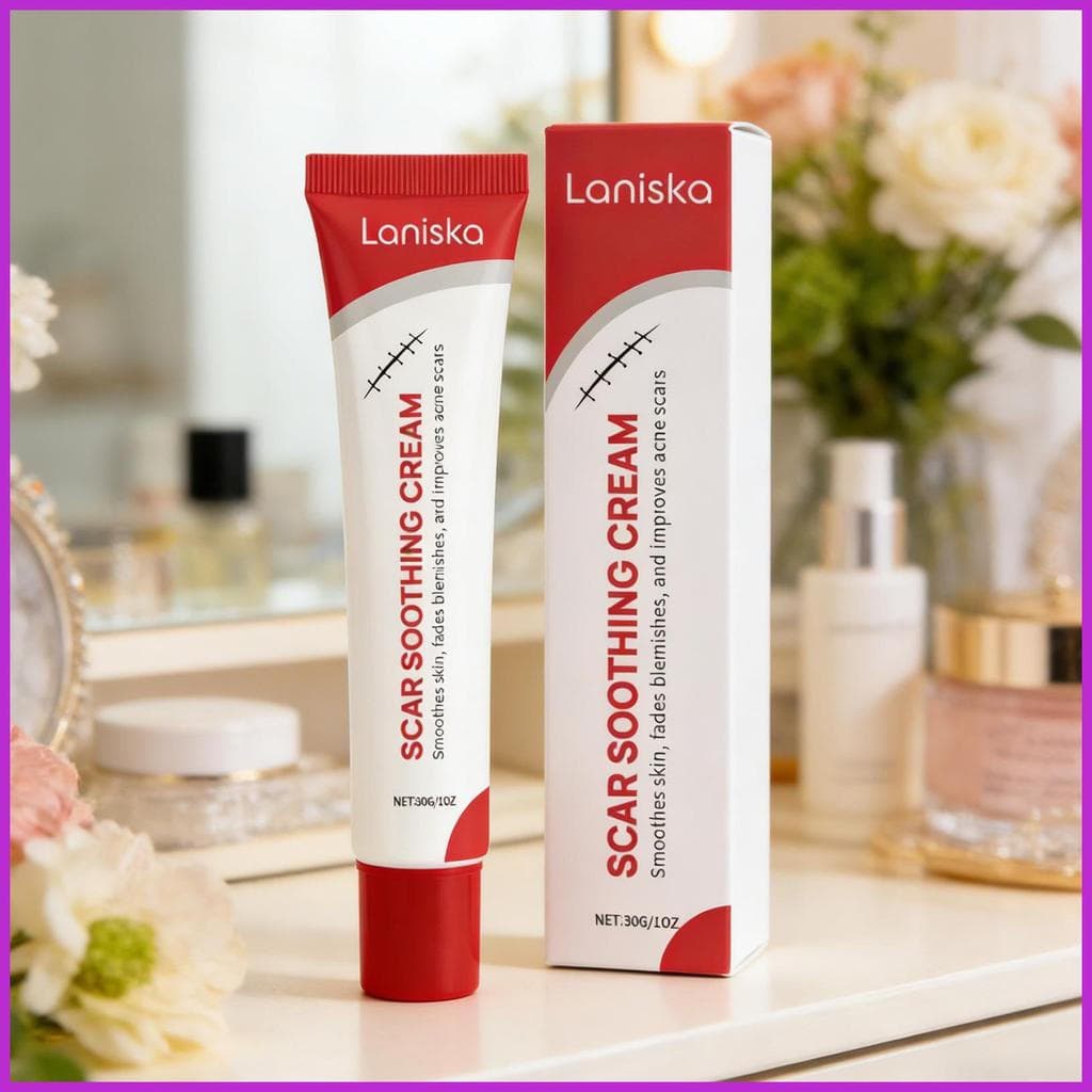 Creme Calmante Para Cicatrizes 30g , Hidratante Suave Reparo De Estrias No Rosto E Corpo , Tratamento Queimaduras Heason
