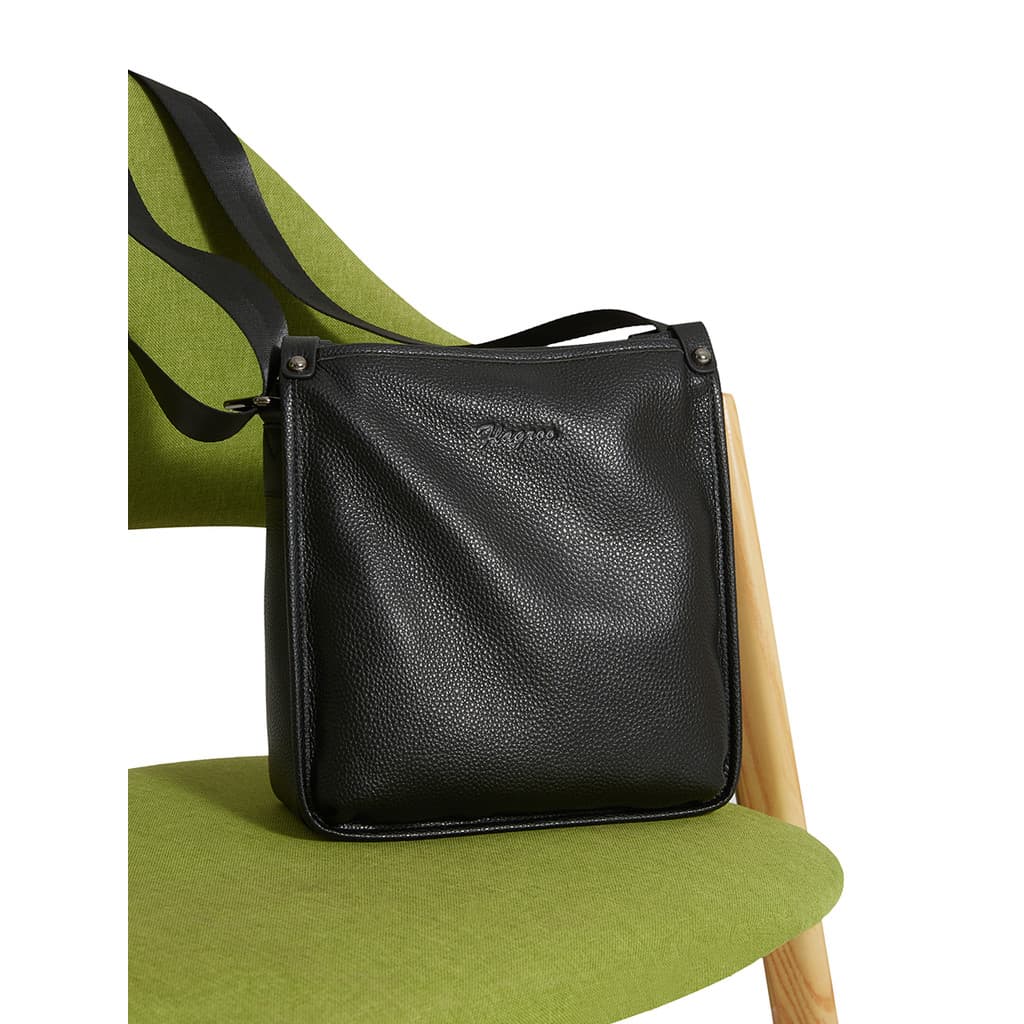 Primeira camada de couro saco de negócios masculino Casual saco do mensageiro mochila High-End telefone móvel couro genu