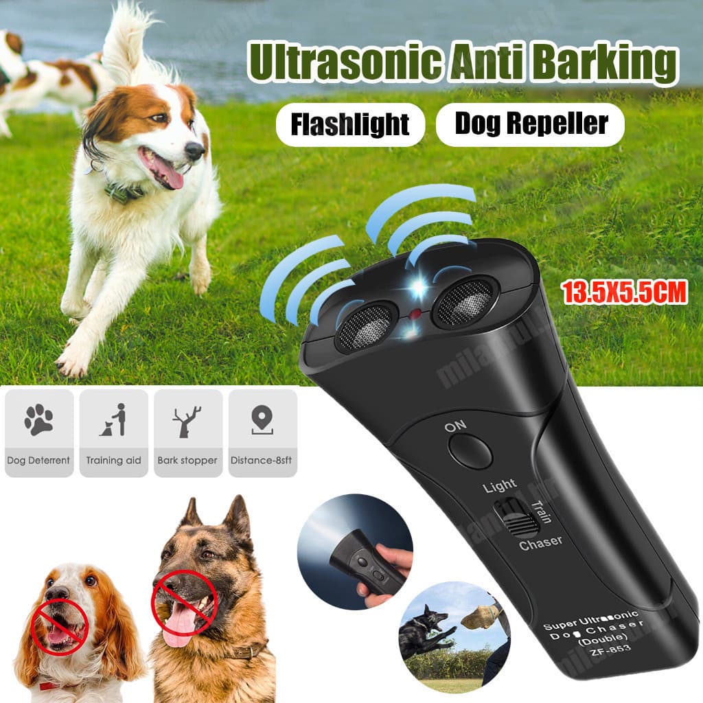 Repelente Eletrônico Cão Cachorro Anti Latido Ultrassônico Aparelho Inibidor De Latidos Não Latir Adestramento Ultrassôn