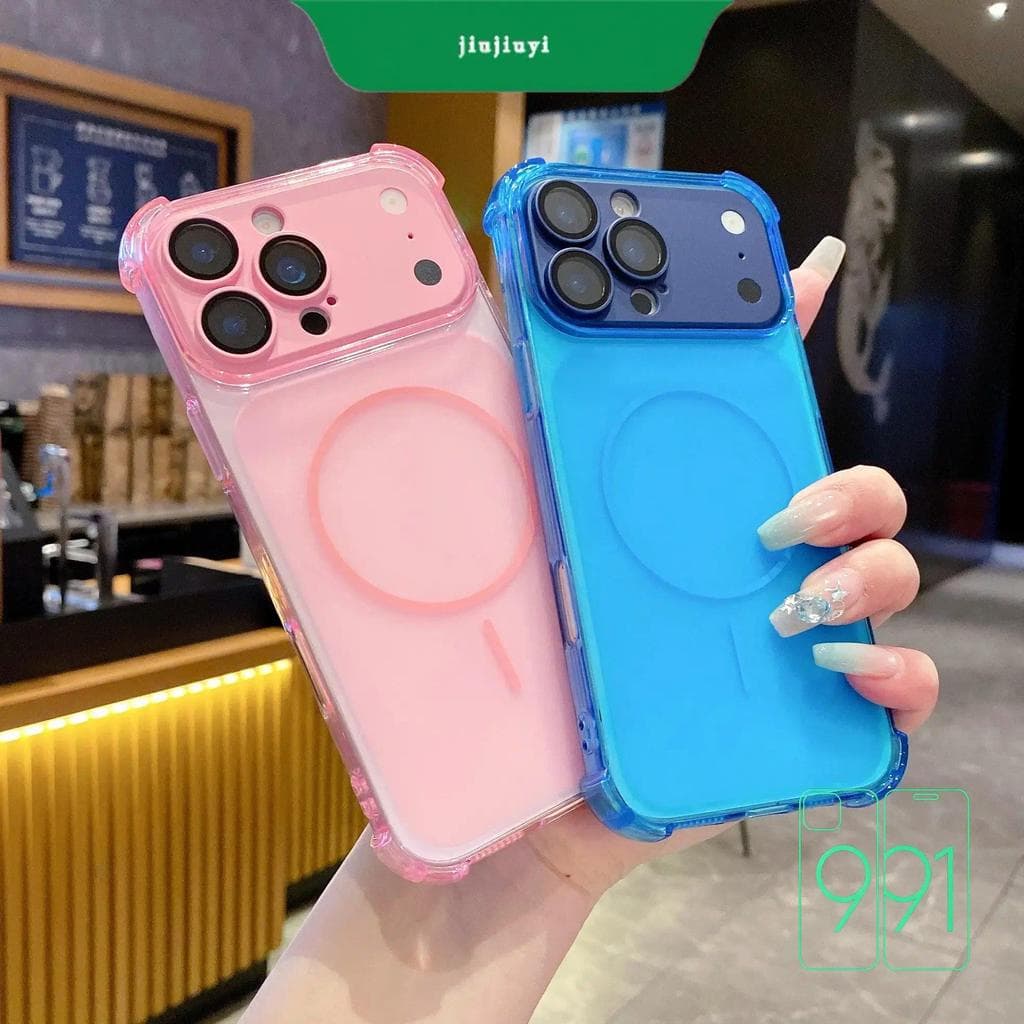 Capa anti-Queda De Quatro Cantos Com 17 Janelas De Visualização Grandes , Adequada Para Apple 17 Pro Max , iPhone 16/15