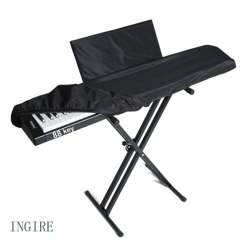 ING 88 Para Teclado Eletrônico Chave , Piano Digital , Capa Contra Poeira w Ajustável D
