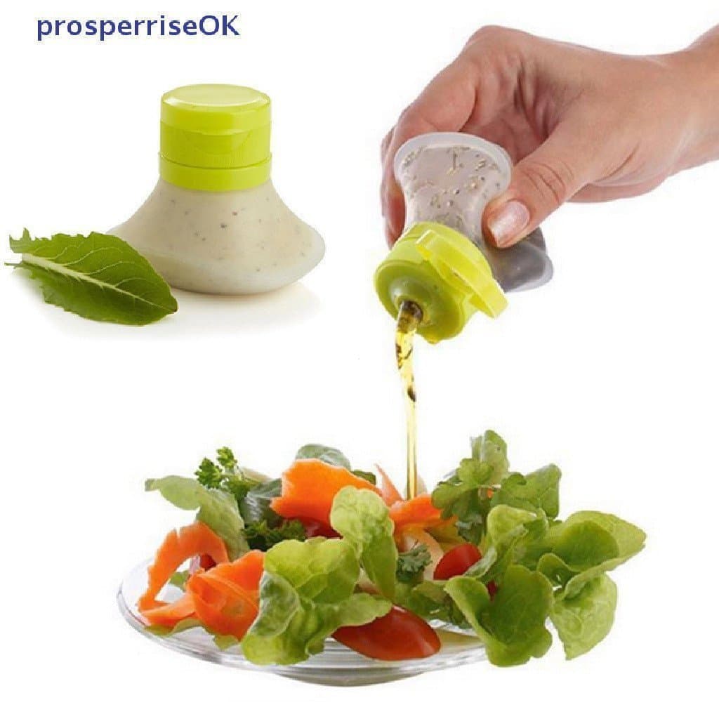 Garrafa de Squeeze Mini Portátil para Salada Ferramenta de Cozinha Armazenamento ao Ar Livre
