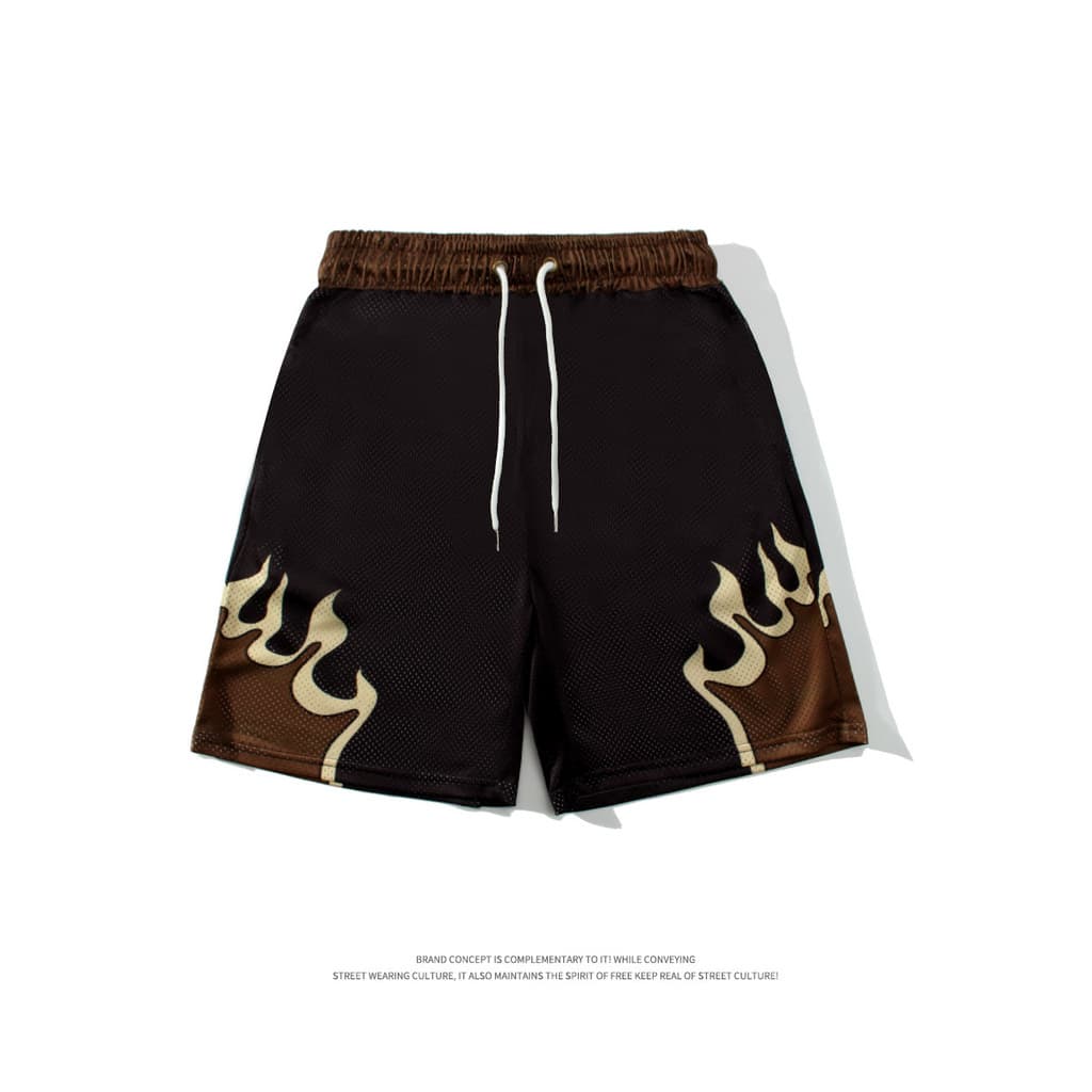 High Street Casual legal americano chama malha Shorts das mulheres dos homens de secagem rápida esportes calças de basqu