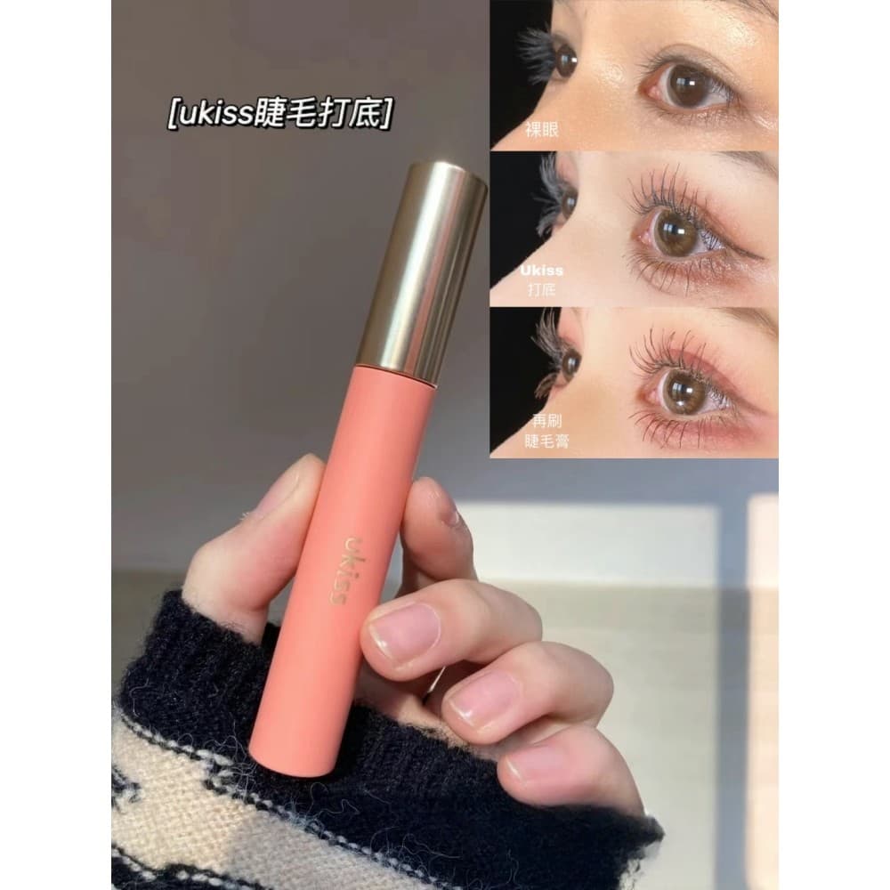 Ukiss Mascara Primer Rímel À Prova D 'Água Olhos Grandes Longos Grossos Curling Não Mancha Líquido Modelador de Cabeça F