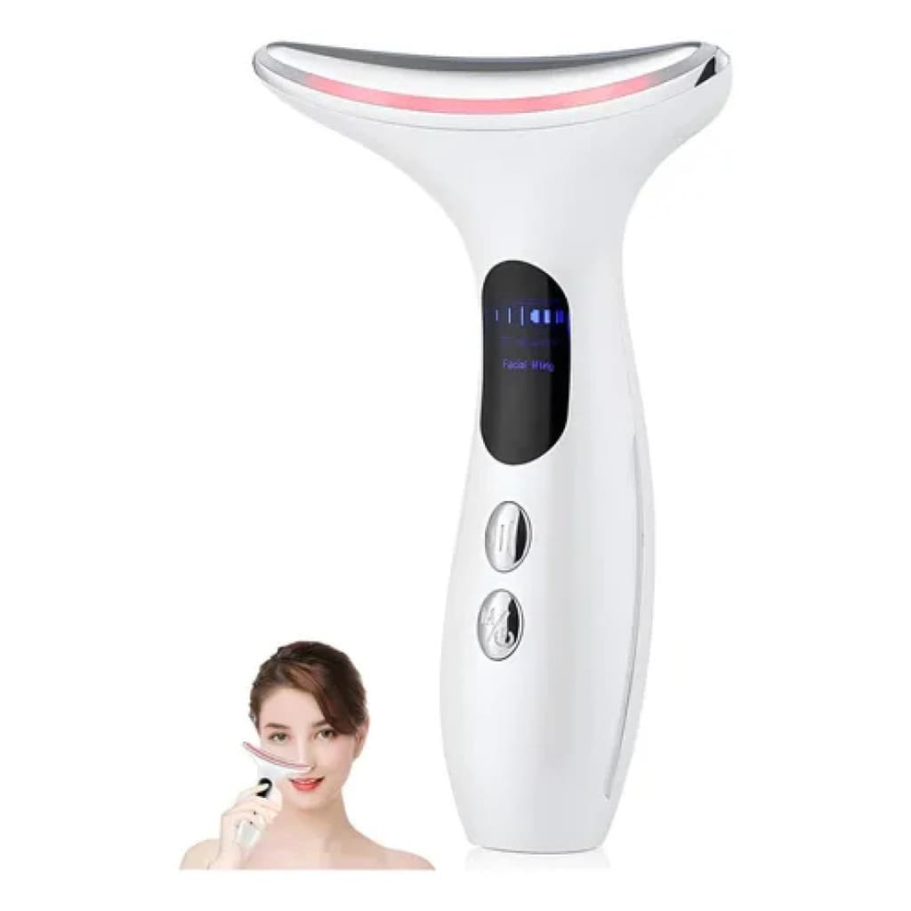 Massageador Facial Pescoço Anti Rugas Linhas Expressivas
