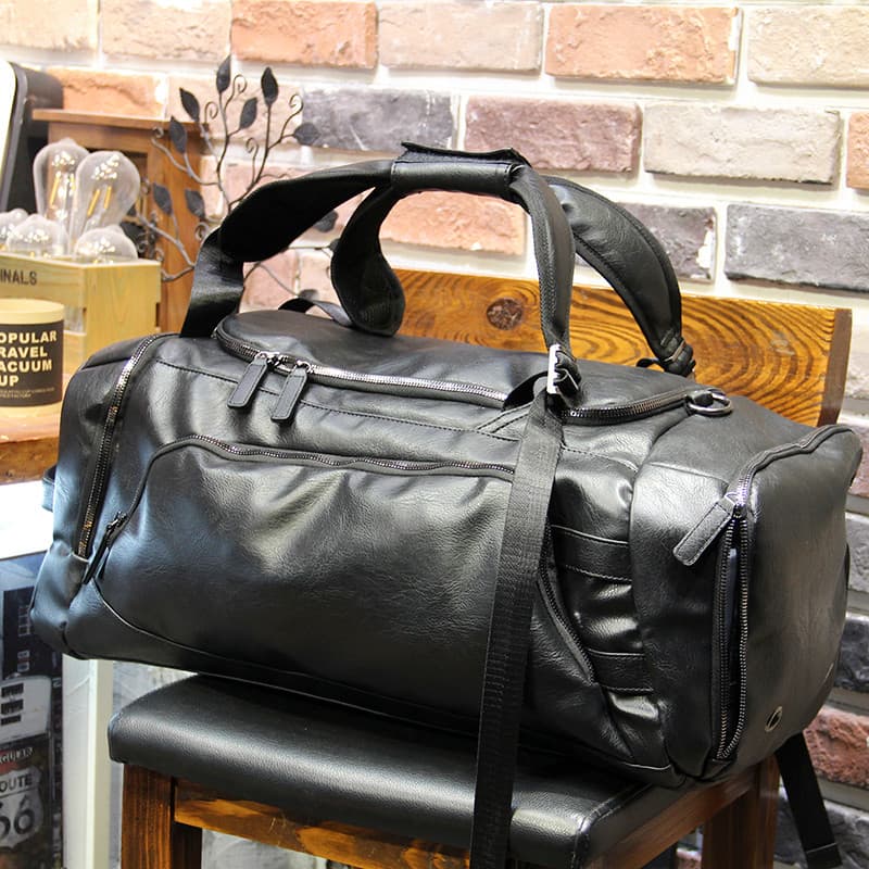 Bolsa de viagem masculina de grande capacidade, bolsa esportiva para academia, separação seca e molhada, bolsa de viagem