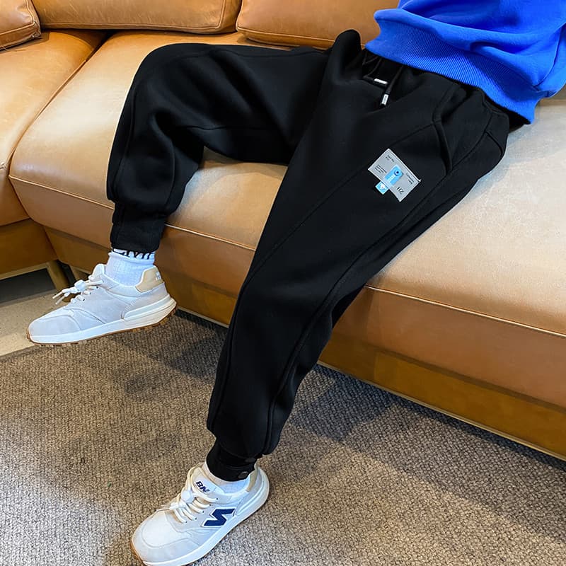 GILE Roupas Infantis Meninos Calças Primavera Outono Calças Esportivas Infantis Casual Estilo Outono Street Wear Primave