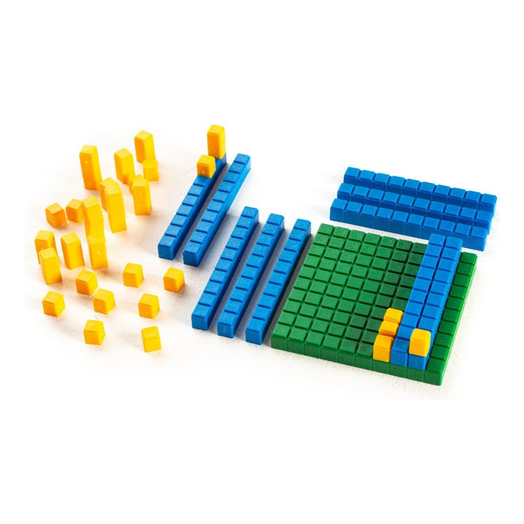 Material Dourado  Plástico Encaixável - Base 10 - Mmp