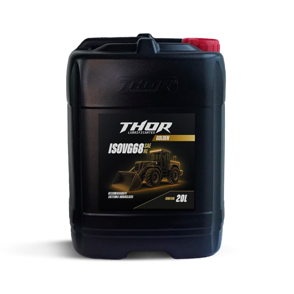 Óleo Lubrificante Thor ISO 68 20L SAE HL Hidraulico Golden