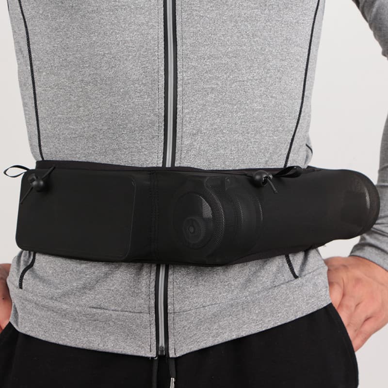 Grande capacidade esportes cintura saco maratona correndo ciclismo respirável garrafa de água cinto saco montanhismo ao