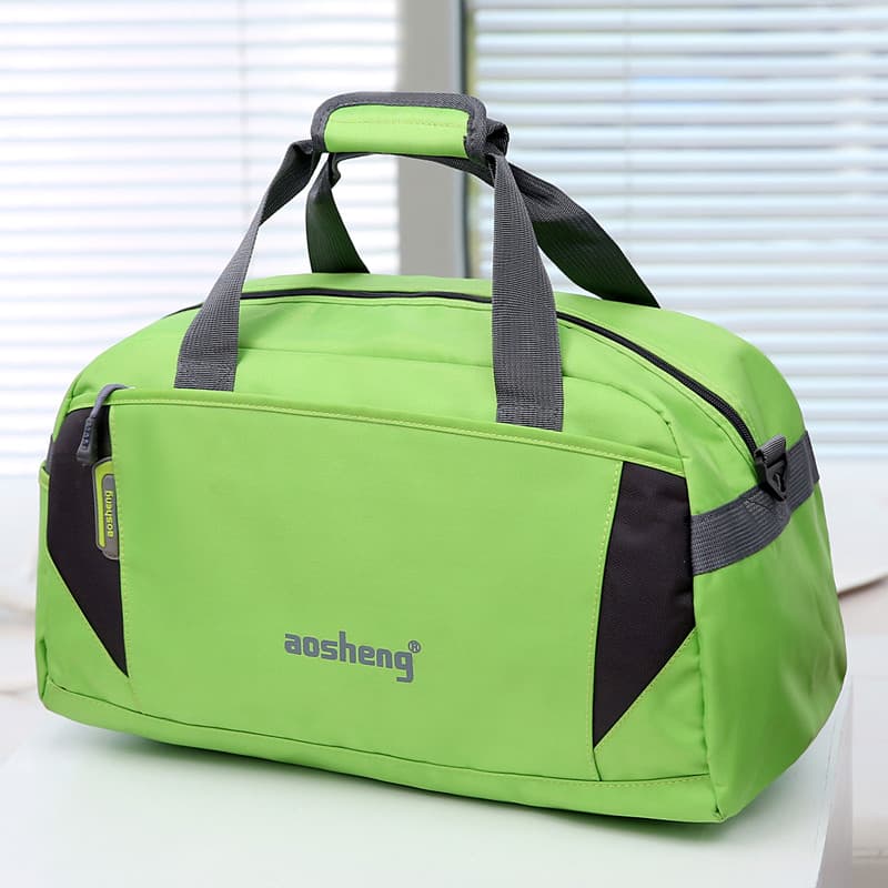 Bolsa de viagem portátil de curta distância, bolsa de viagem de um ombro para homens e mulheres, bolsa pequena para acad