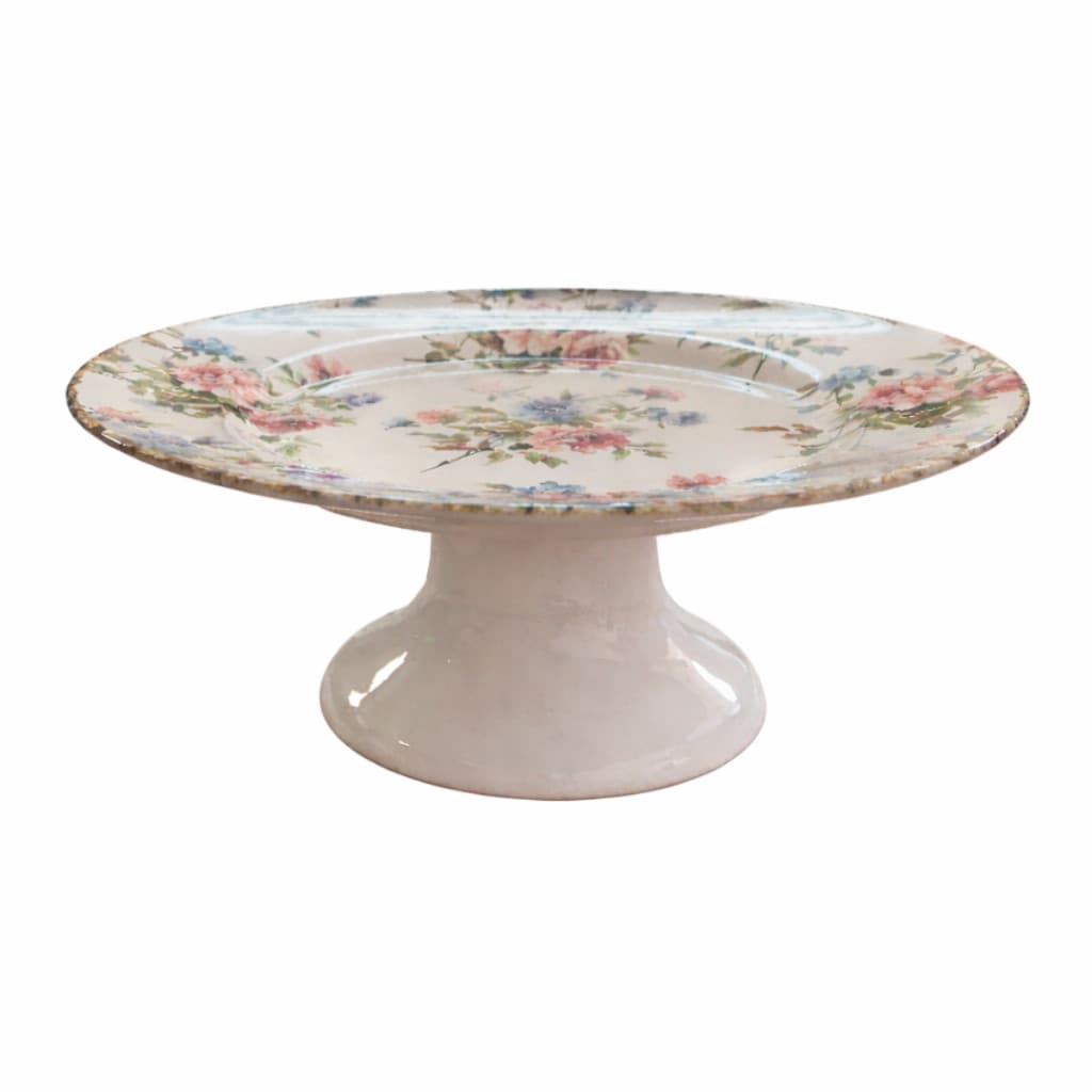 Boleira Suporte Para Bolo Prato Bolo Com Pe Em Ceramica