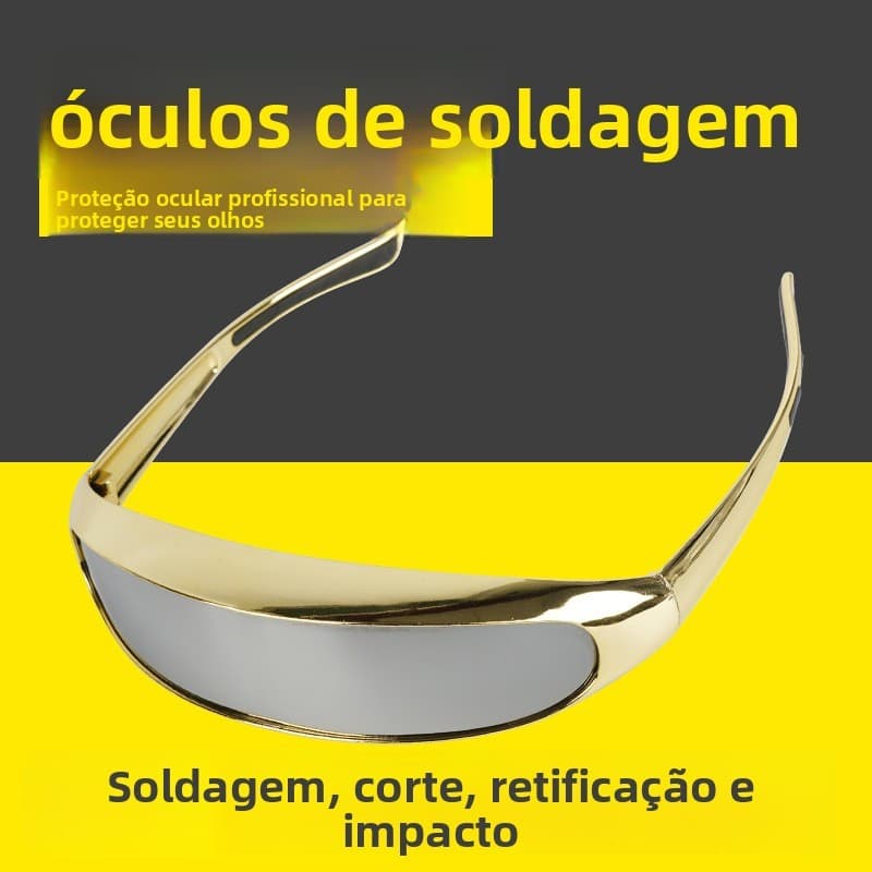 Óculos de soldagem, óculos de proteção, anti-reflexo, anti-ultravioleta, óculos de soldagem de novo modelo.