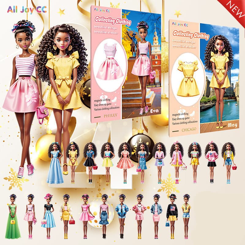 Princesa Magnética Vestir Boneca De Papel , Fingir Brinquedos Jogo De Quebra-Cabeças De Roupas Magnéticas , Aprendizado