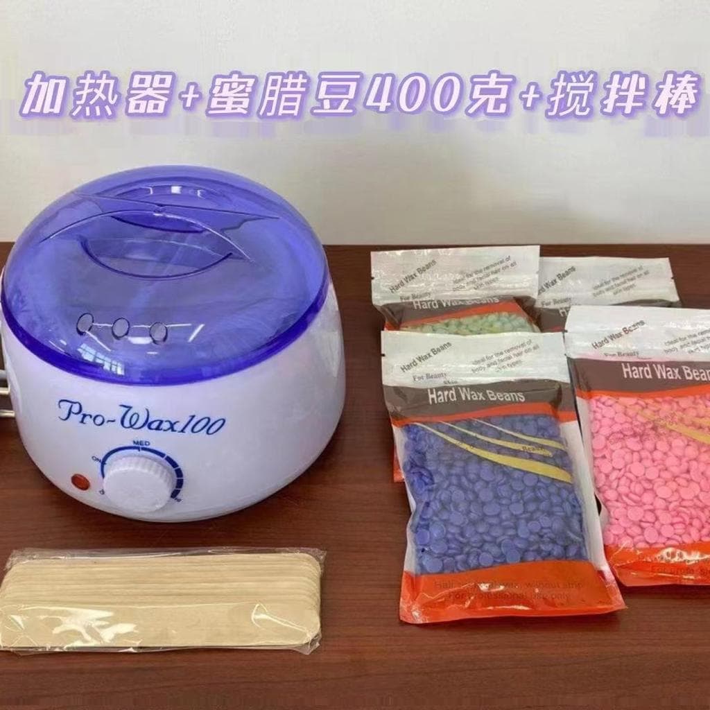 Aquecedor de cera de abelha com temperatura controlável Máquina de cera quente Máquina de cera manual Máquina de terapia