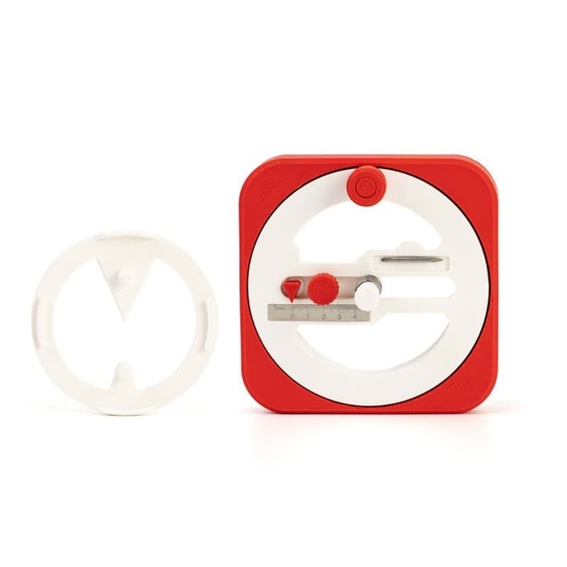 Yoo Círculo Cortadores Dispositivo Modelo Kit De Construção Circulares Para Scrapbooking Foto