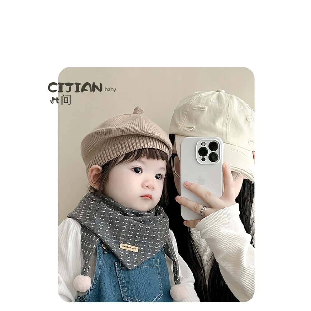Lenço de bebê outono inverno bebê triângulo cachecol Saliva toalha masculino feminino bebê pára-brisa cachecol crianças