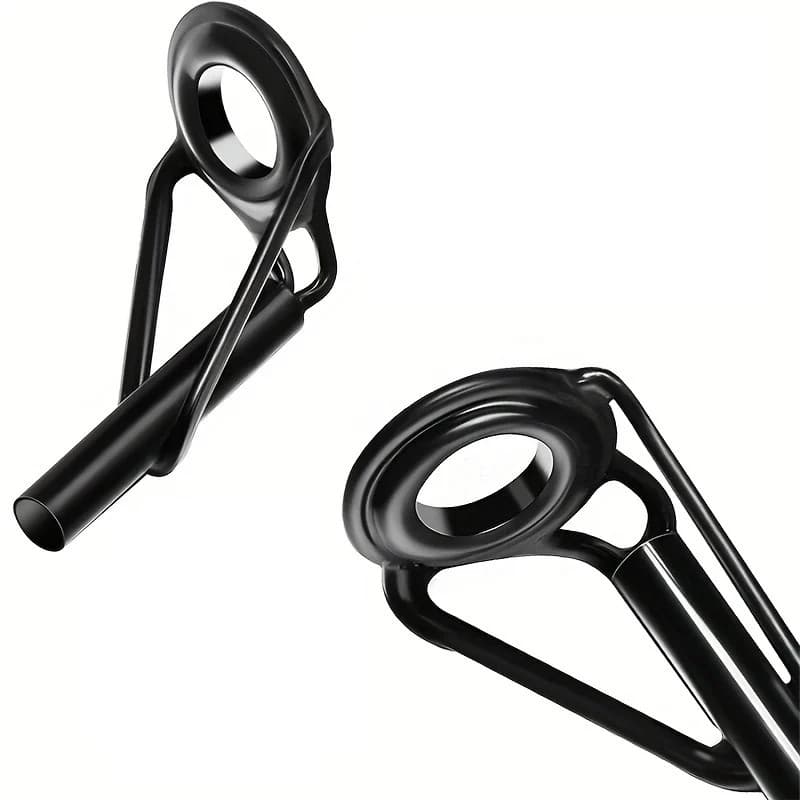 Kit 16pcs Guia Passador Ponteiras para Reparo Vara de Pesca