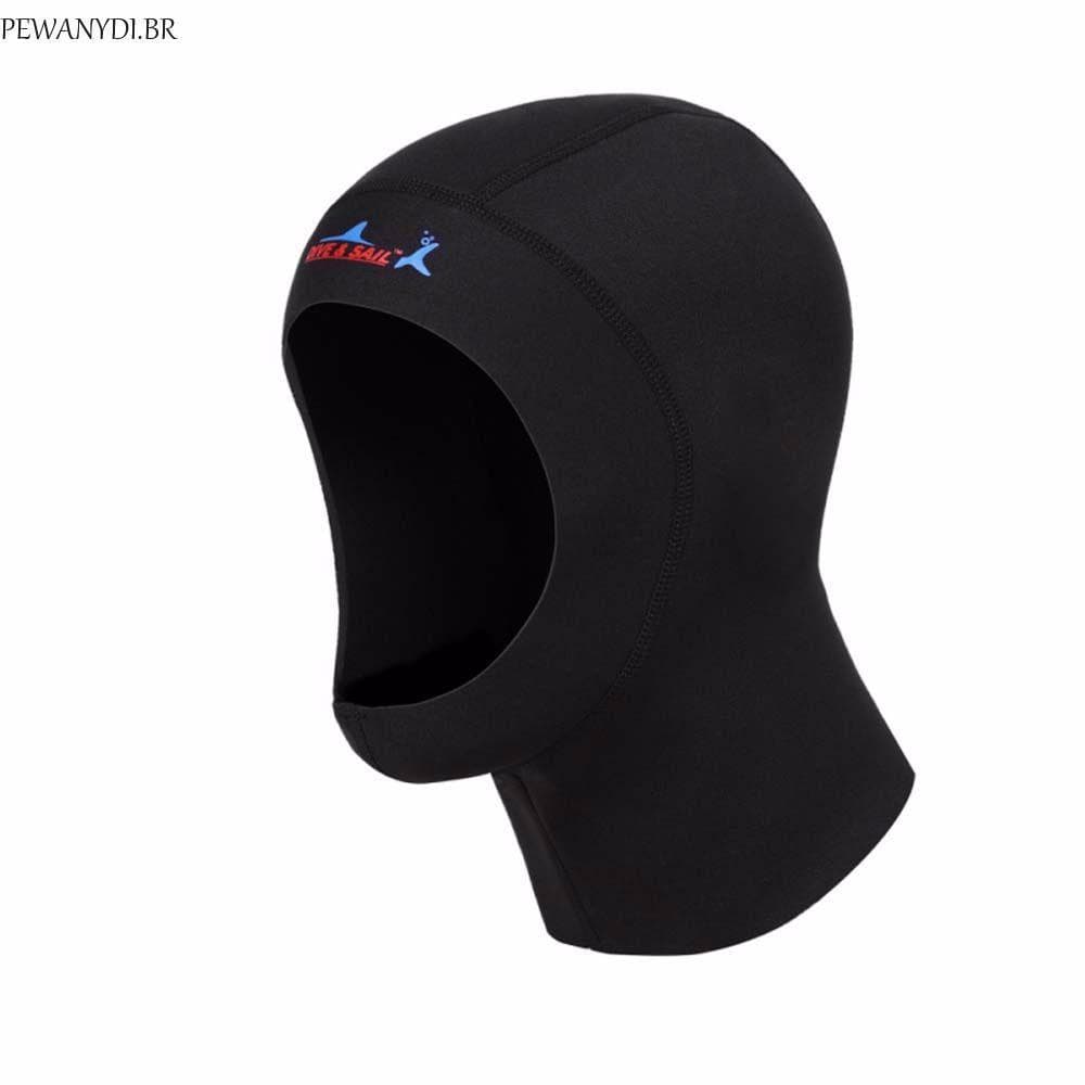 PEWANYDI Máscaras De Mergulho Inverno Quente Ombro Chapéu Capuz Proteger Cabelo Orelha Boné