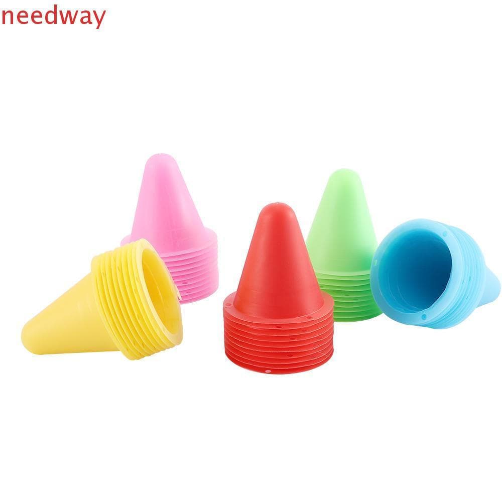 NEEDWAYB Marcador Cones Equipamento De Treinamento De Plástico Patinação No Gelo Para Futebol