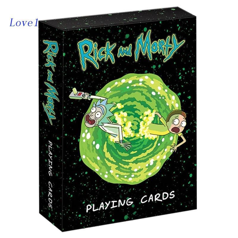 Cartas de Jogo Moonlight 55 cartas adequadas para jogos de RPG, jogos de tabuleiro Morty e jogos de festa.