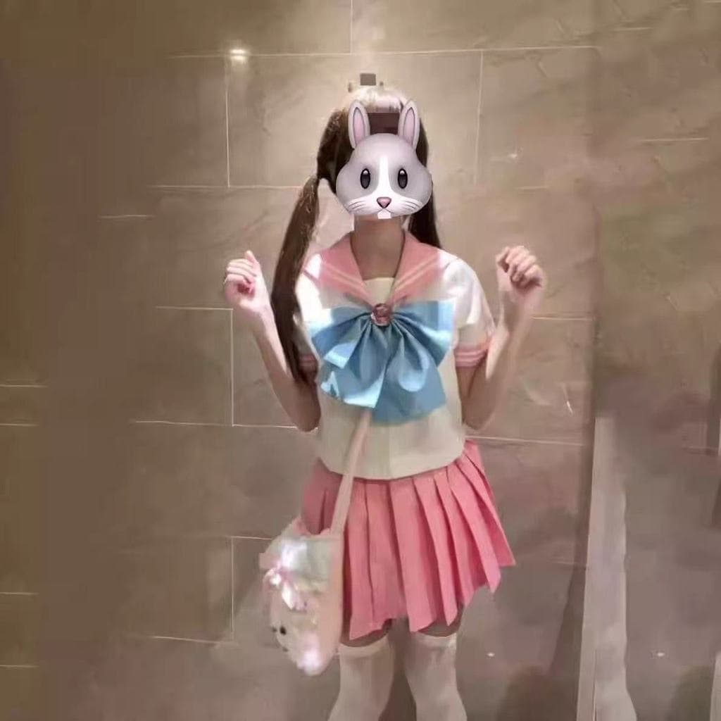 Material escolar Sailor Moon Réplica Básico Novo Estilo Terno de Marinheiro Manga Curta JK Uniforme Japonês Terno Univer