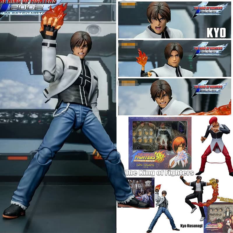 Figura De Ação Kyo Kusanagi KOF Iori Yagami O Rei Dos Lutadores Decoração De Quarto