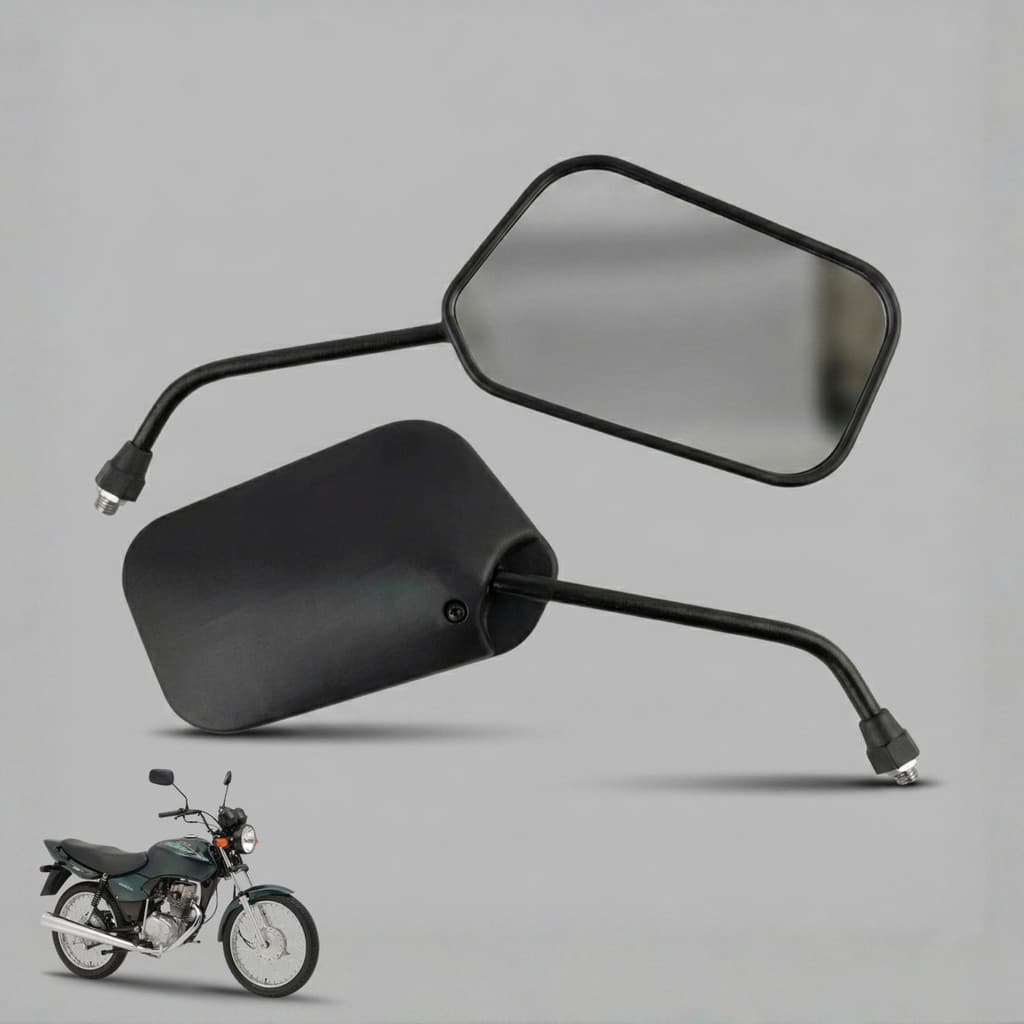 Par Retrovisor GVS Moto Honda CG Titan 125 150 2004 2013