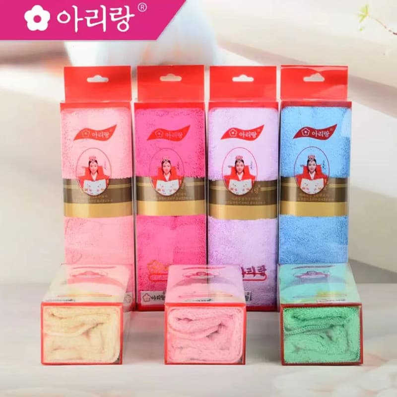 Toalha coreana Extra grossa Coral velo Super absorvente boa toalha de lã longa confortável macio cabelo seco toalha gran