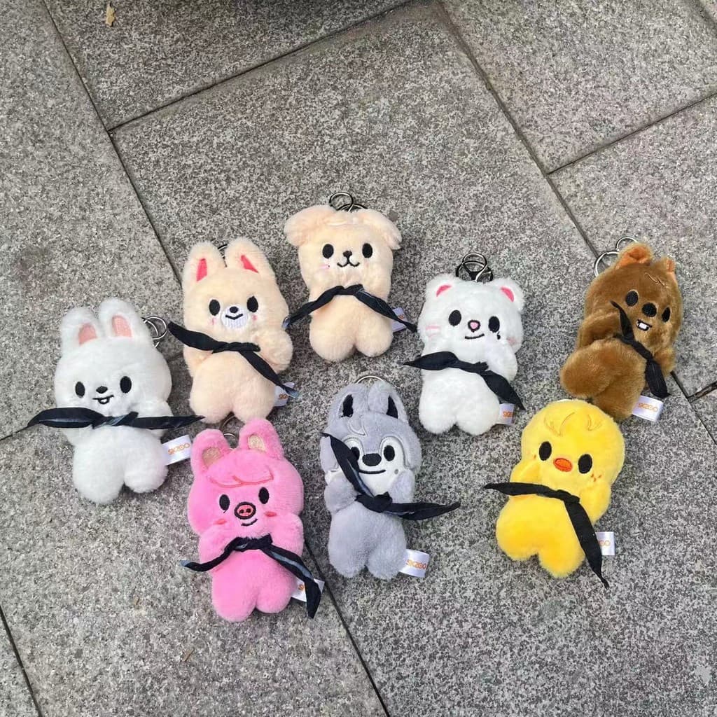 Kpop Idol Stray Kids Magent Chaveiro De Pelúcia Baby Ver . Boneca SKZ Fique Presente