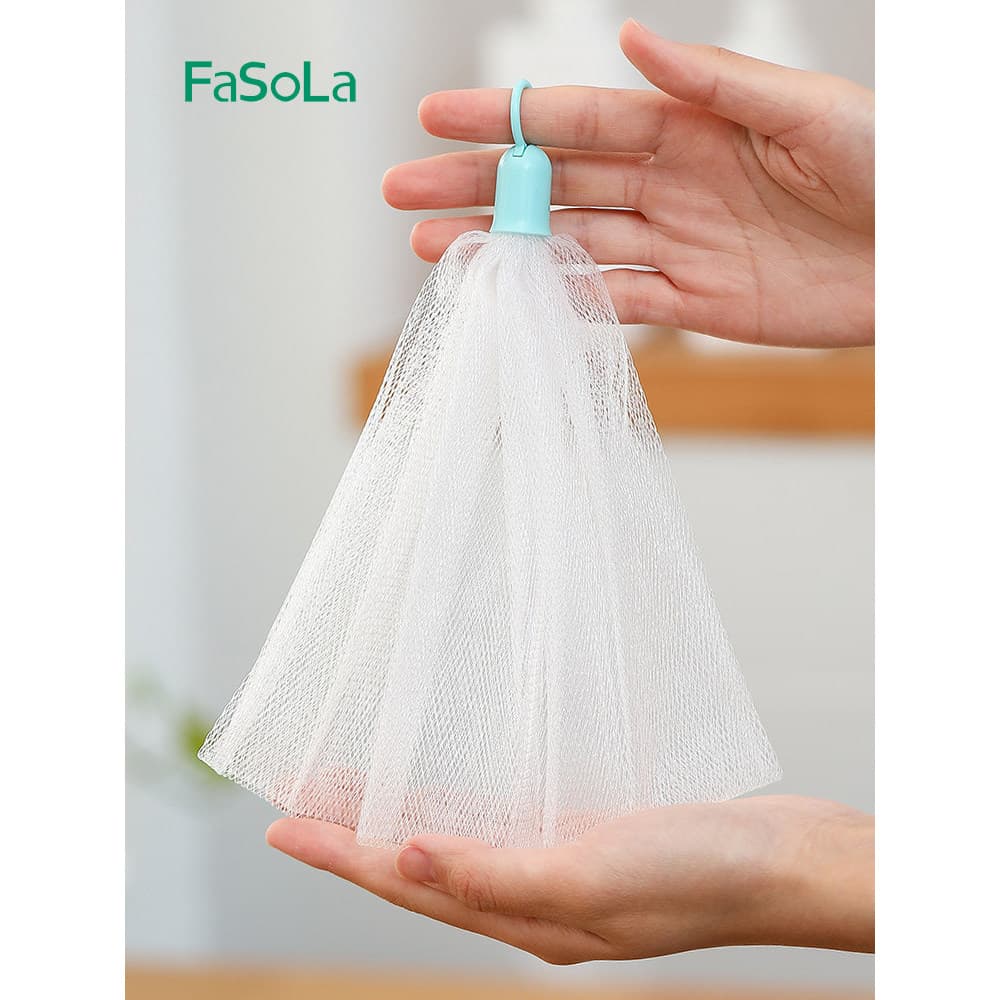 Rede de espuma rede de espuma limpador Facial dedicado sabonete artesanal estilo bolso pacote de banho de lavagem Facial