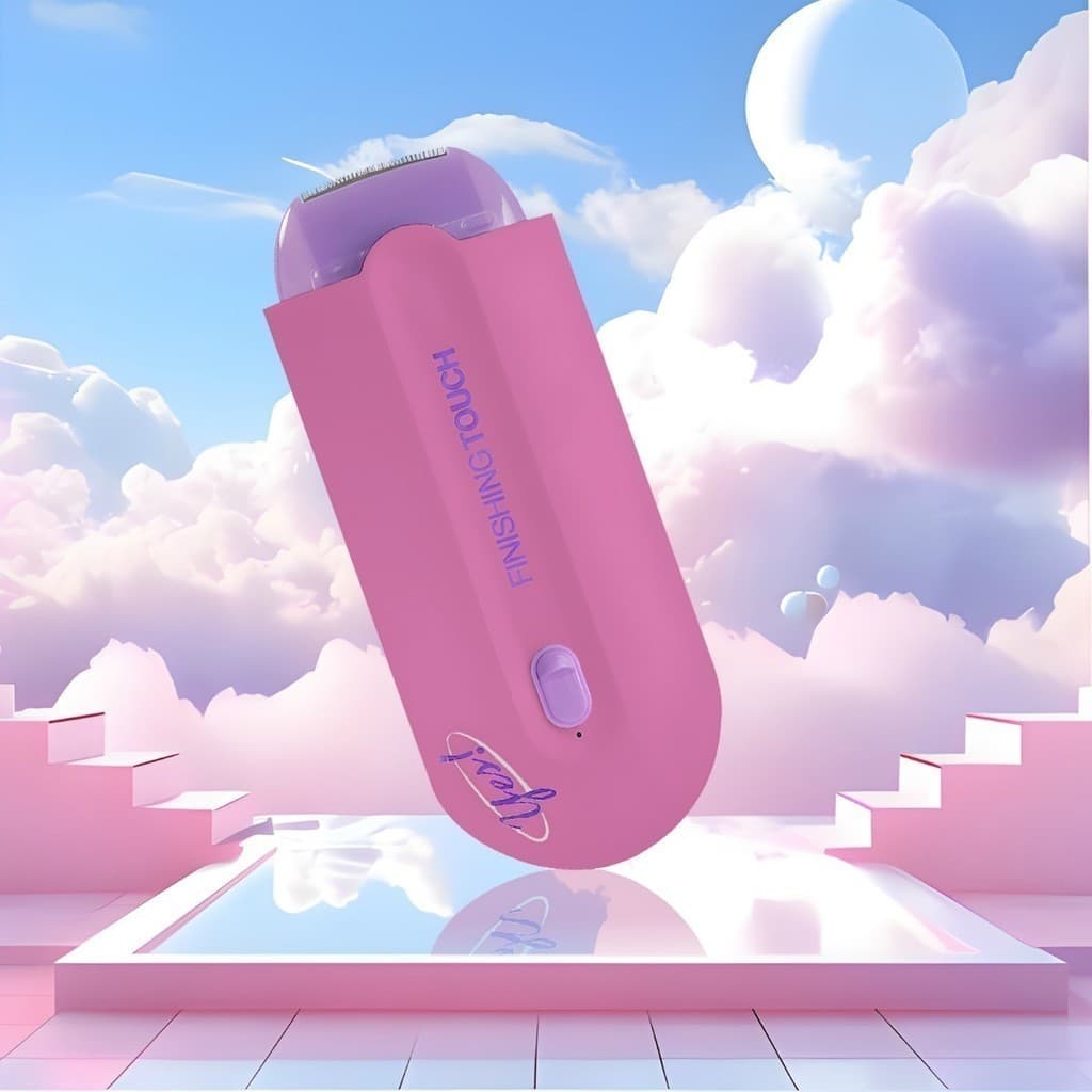 Depilador Elétrico Feminino Recarregável USB Sem Dor Portátil Finishing Touch