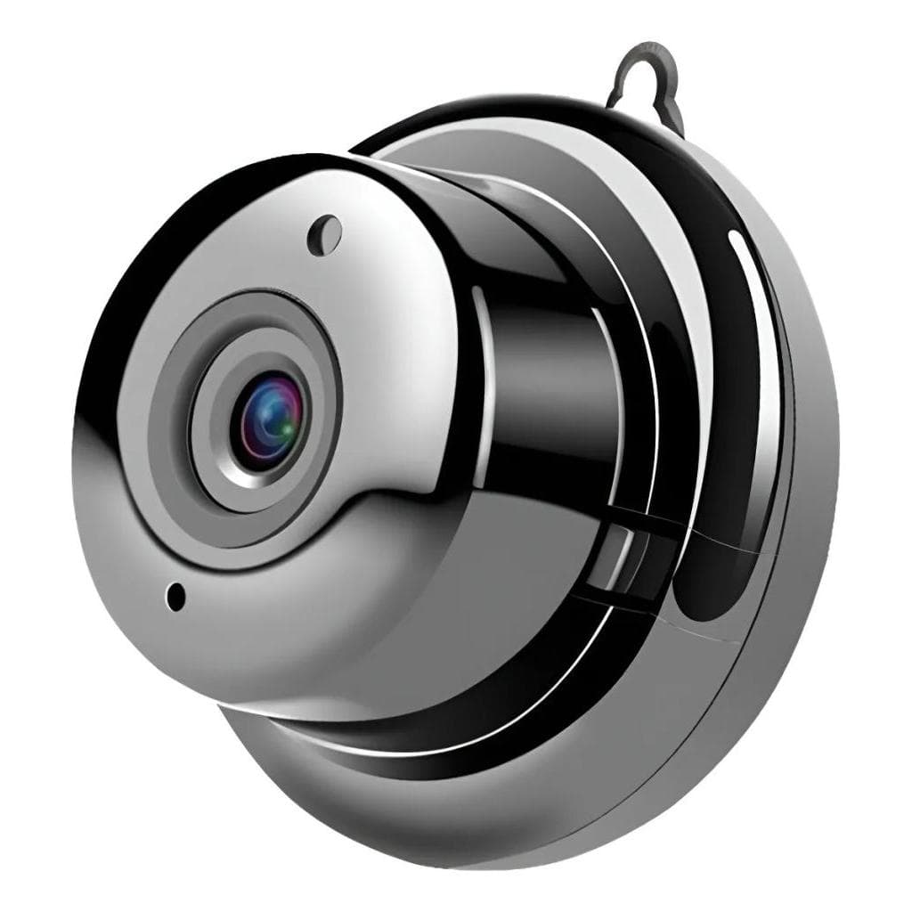 Câmera Wifi Hd Sem Fio Babá Eletrônica Segurança 127/220v 127/220v Preto