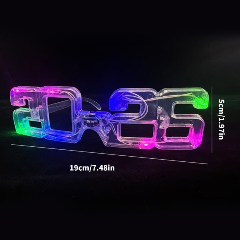 Yao Light Up Óculos 3 Modos Luz LED Brilhantes Para Festa Raves