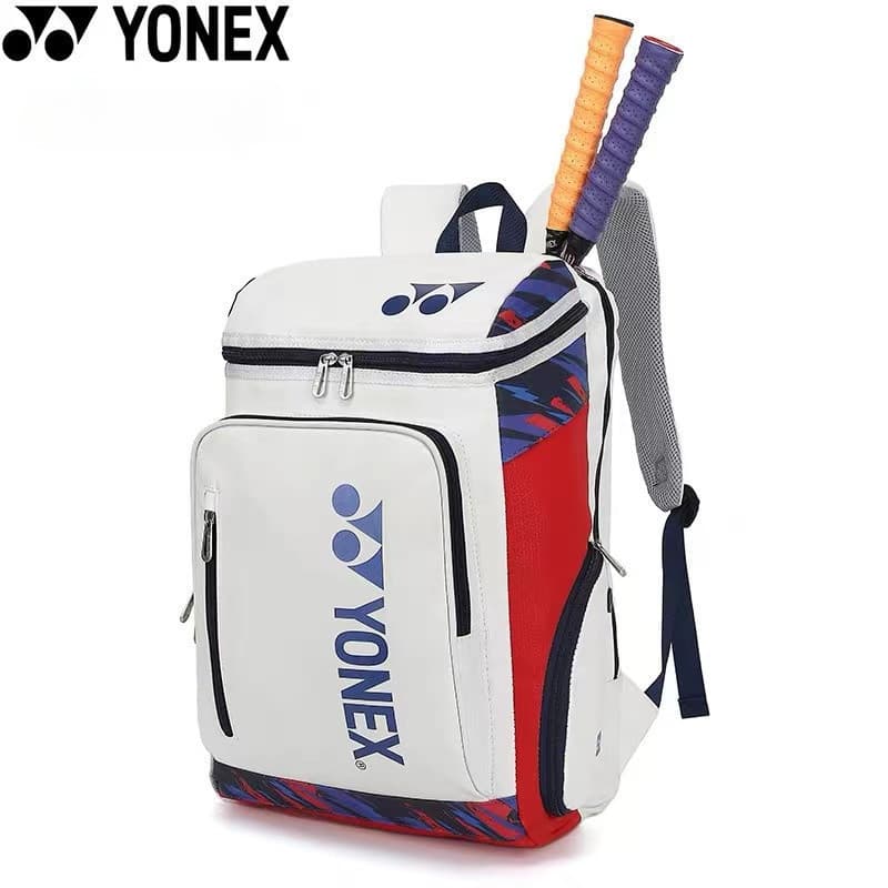 2026 Bolsa Esportiva Profissional Para Badminton YONEX , Grande Capacidade 2-3 Raquetes , Com Compartimento Sapatos , Un