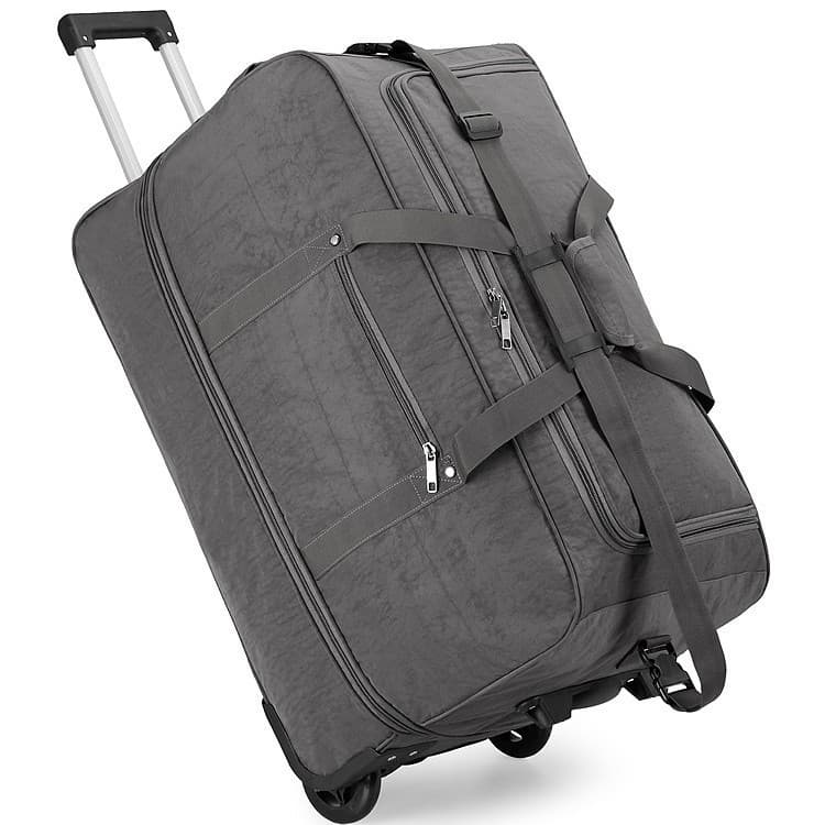Oxford pano rebocador saco Extra grande capacidade carrinho saco de viagem extensível multifuncional saco de bagagem sac