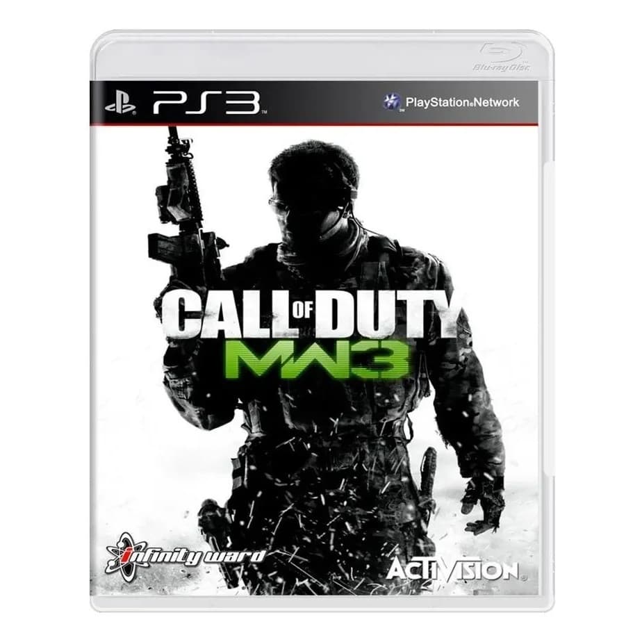 Jogo Midia Fisica Call Of Duty Modern Warface 3 Mw3 Ps3