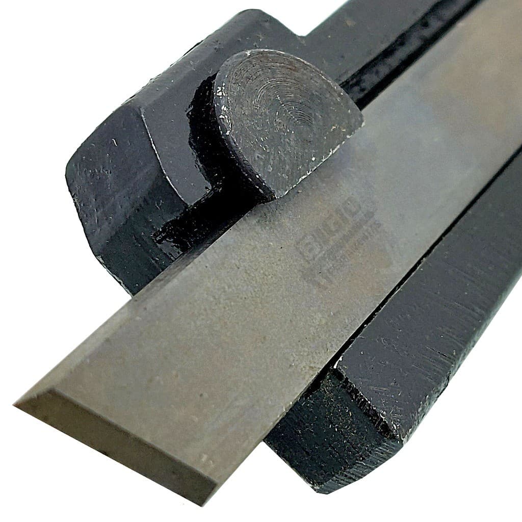 Bedame 3/4"x1/8"x6" de Vídea e porta bedame temperado