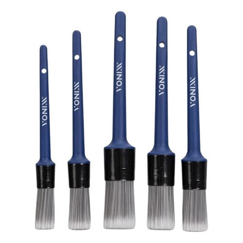 Vonixx Pinceis Detalhamento Automotivo Interno Kit 5 Peças