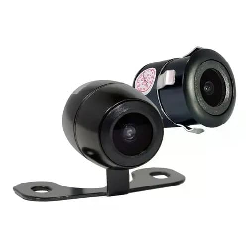 Câmera De Ré 2x1 Modelo Borboleta Universal Rs201br Roadstar