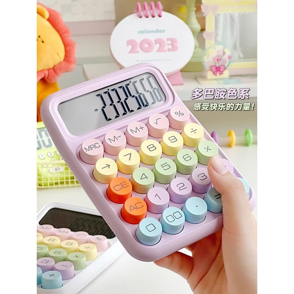 Calculadora multifuncional Teclado flexível para uso em escritório avançado