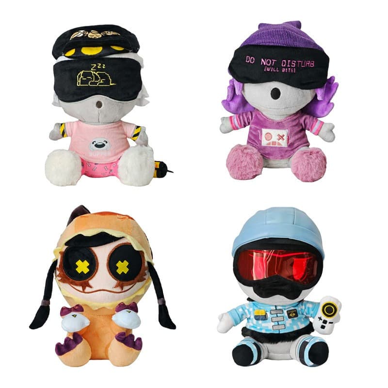 25CM Assassinato Drones N DOG Pelúcia Macio Boneca Brinquedos Presentes De Aniversário Para Fãs Meninos E Meninas Crianç